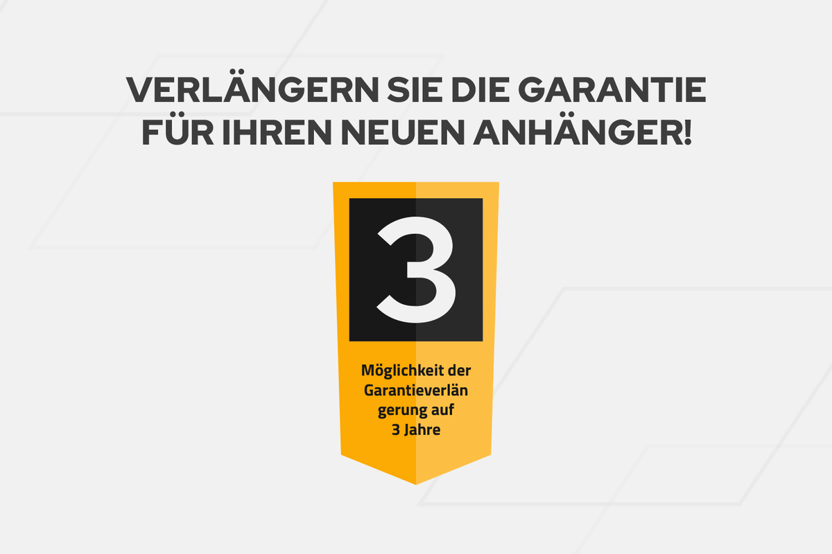 UNITRAILER Garden 230 KIPP ALU – Anhänger 2305×1256 mm, 750 kg zGG