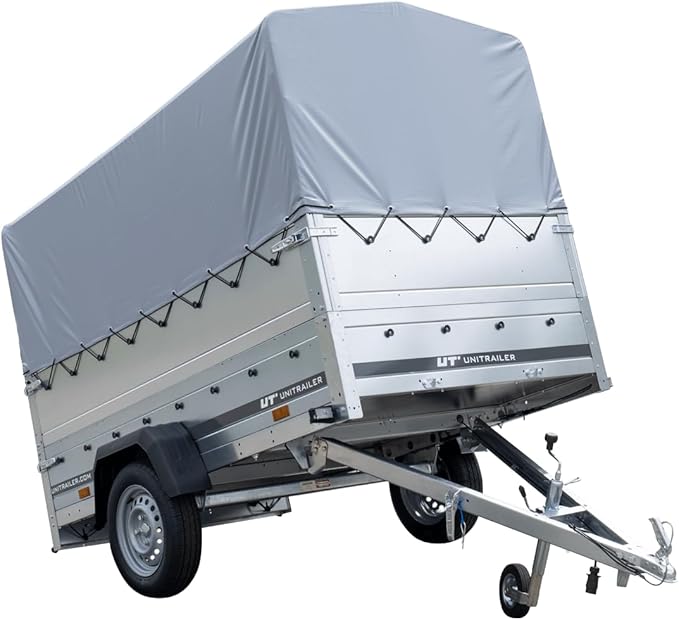 UNITRAILER Garden Trailer 230 KIPP mit Hochplane und Stützrad